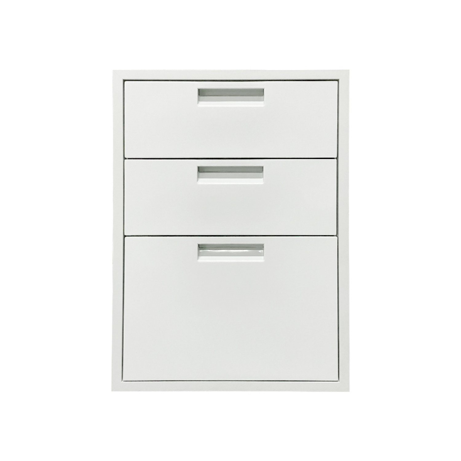 CLOSE ตู้ลิ้นชัก 3 ชั้น รุ่น STROM-01 ขนาด 46.10X66.40 ซม. สีขาว