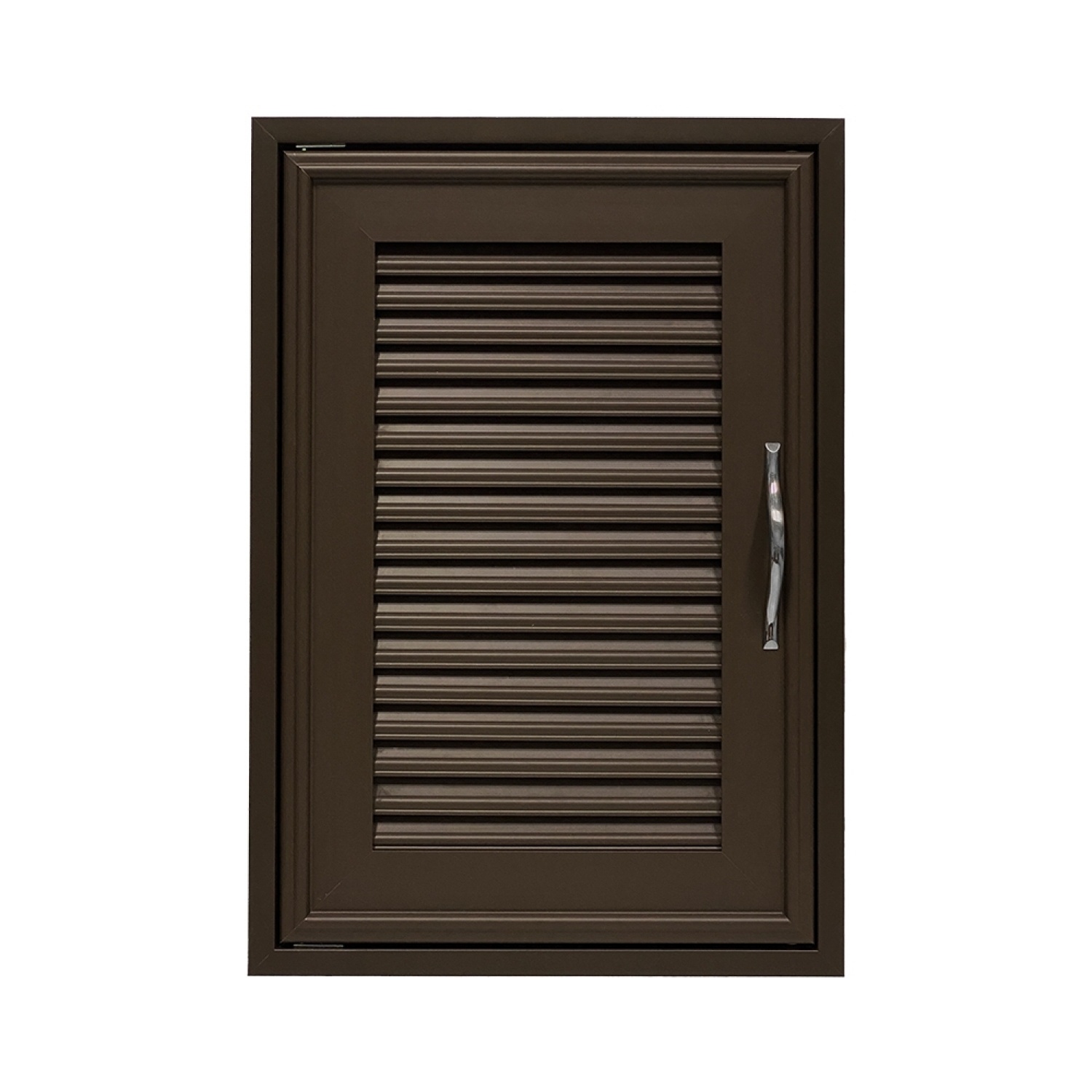 CLOSE บานซิงค์เดี่ยว UPVC รุ่น BARRON ขนาด 44x64 ซม. สีโอ๊คแดง