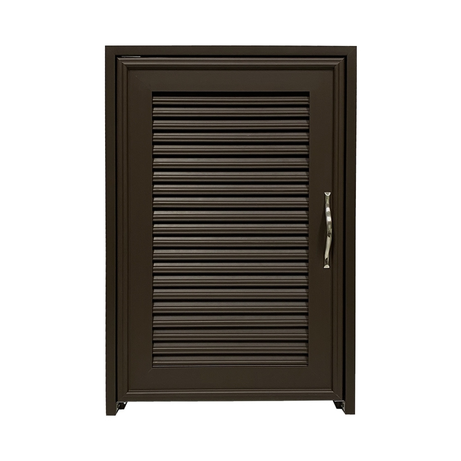 CLOSE บานซิงค์ถังแก๊ส UPVC รุ่น BARRON ขนาด 49.5x75 ซม. สีโอ๊คแดง