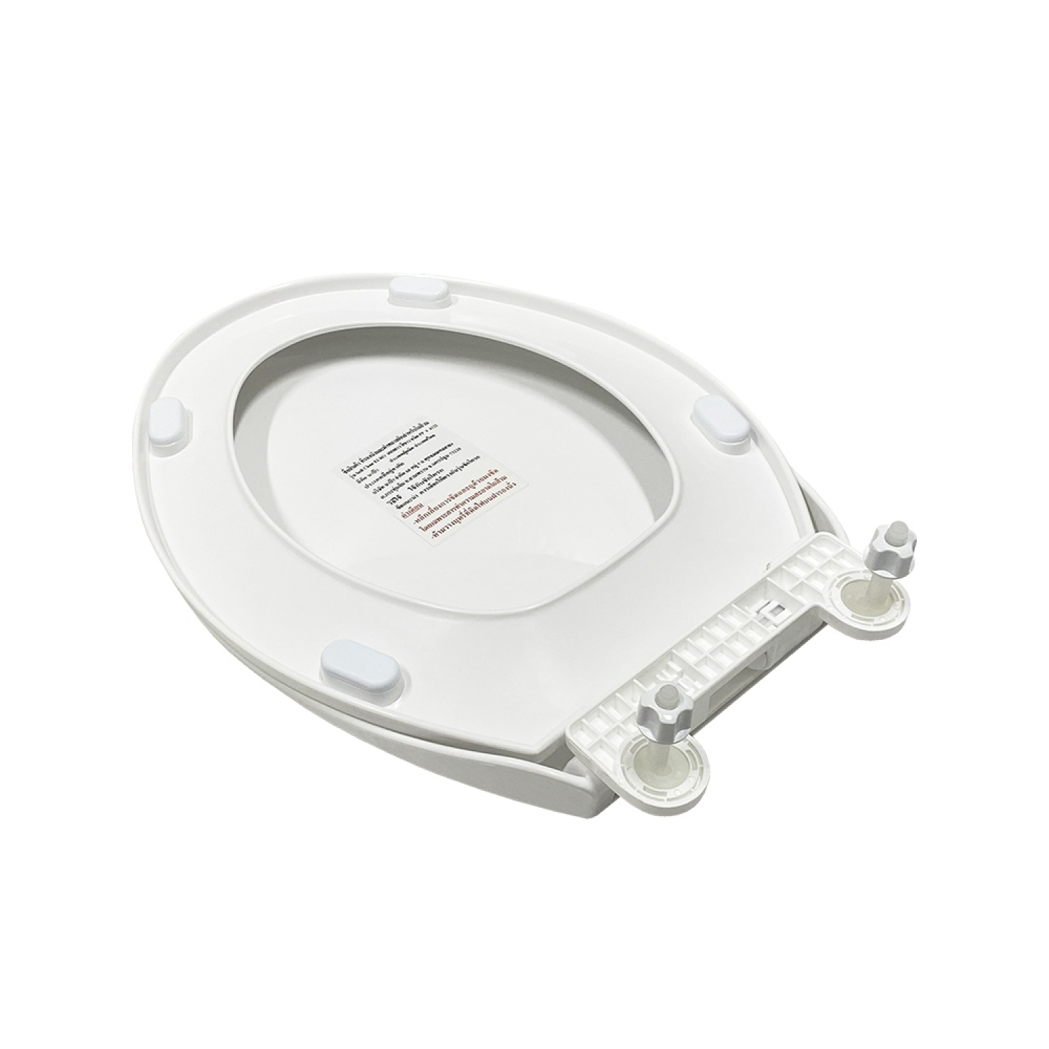 Verno ฝารองนั่งทรงอีลองเกต SLOW CLOSE รุ่น ELONGATED 4122