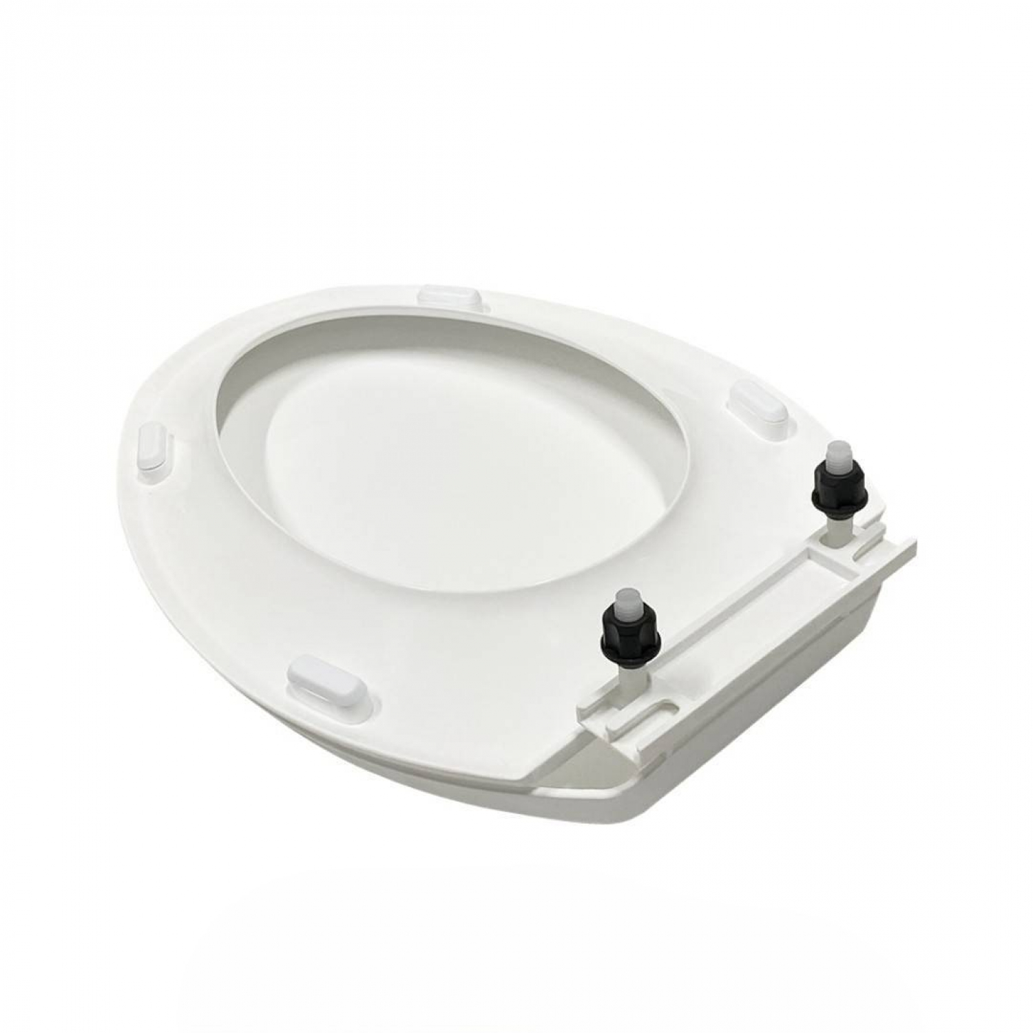 Verno ที่รองนั่งและฝาพลาสติกสำหรับโถส้วม ทรงยาว รุ่น 4126