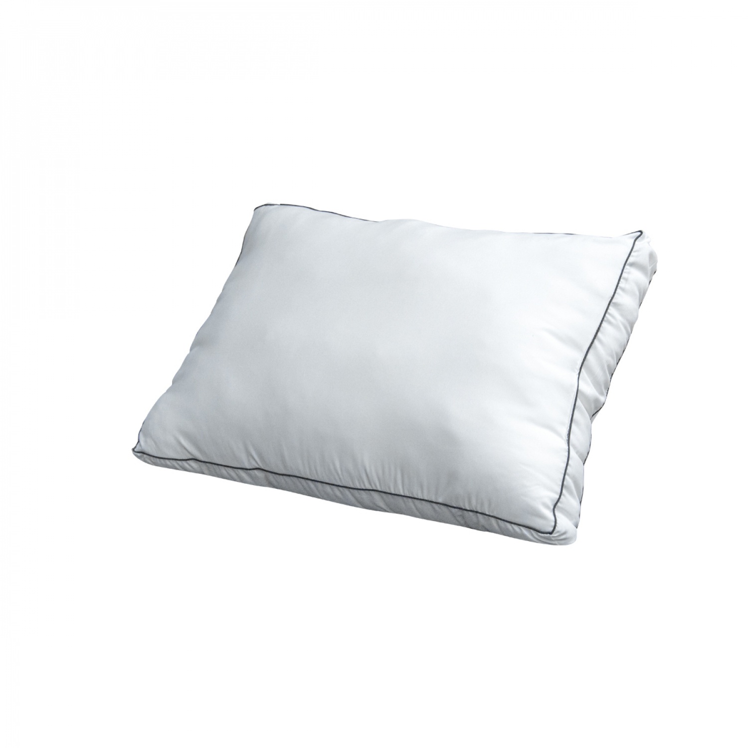 TRUFFLE หมอนหนุนขนห่านเทียมทรงมาตรฐาน 19x29 นิ้ว(เส้นใย 1600 กรัม) กุ๊นดำ 2 เส้น 