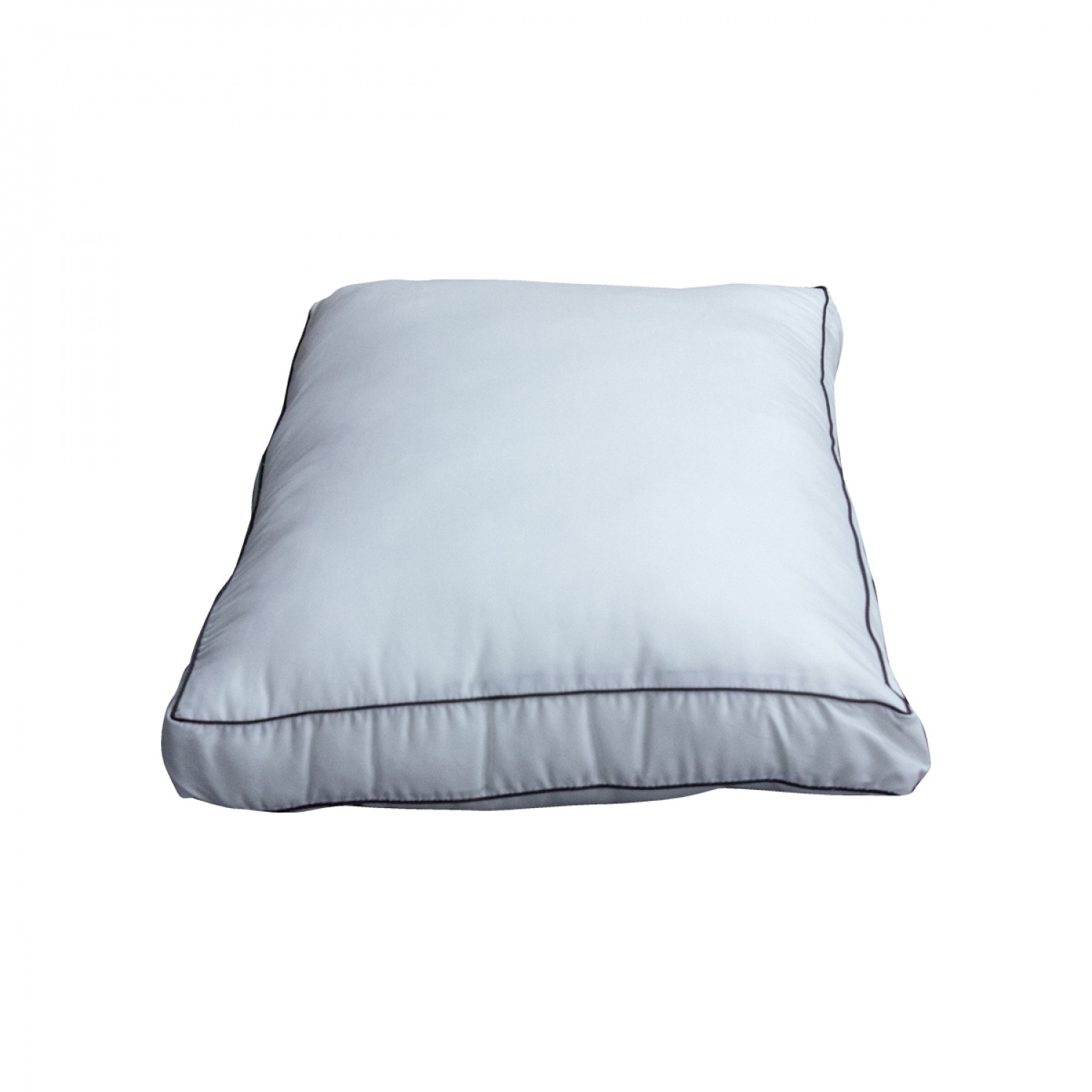 TRUFFLE หมอนหนุนขนห่านเทียมทรงมาตรฐาน 19x29 นิ้ว(เส้นใย 1600 กรัม) กุ๊นดำ 2 เส้น 