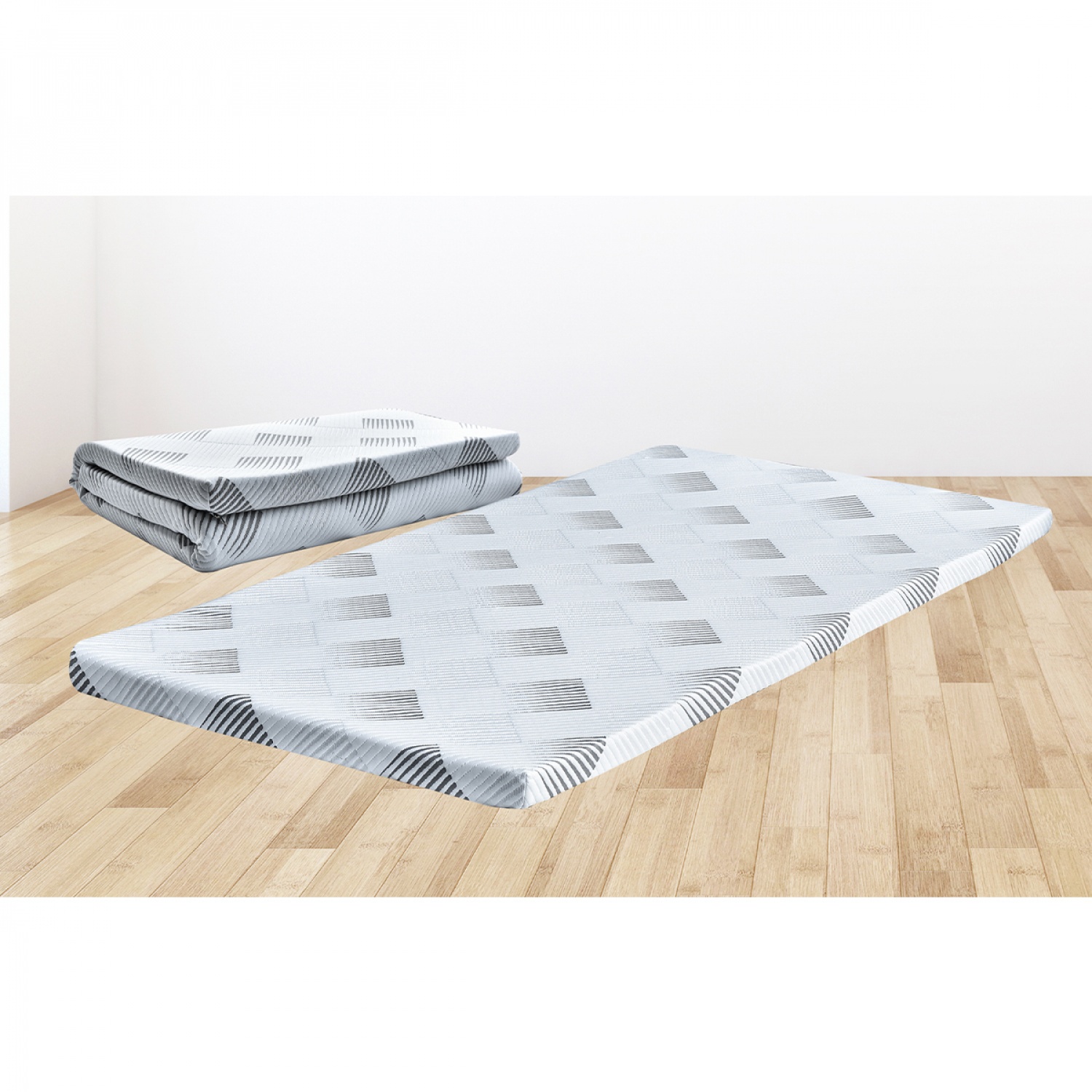 TRUFFLE ท๊อปเปอร์ เมมโมรี่โฟม คลูเจล รุ่น Moment หนา 2 นิ้ว ขนาด 3.5 ฟุต สีขาว