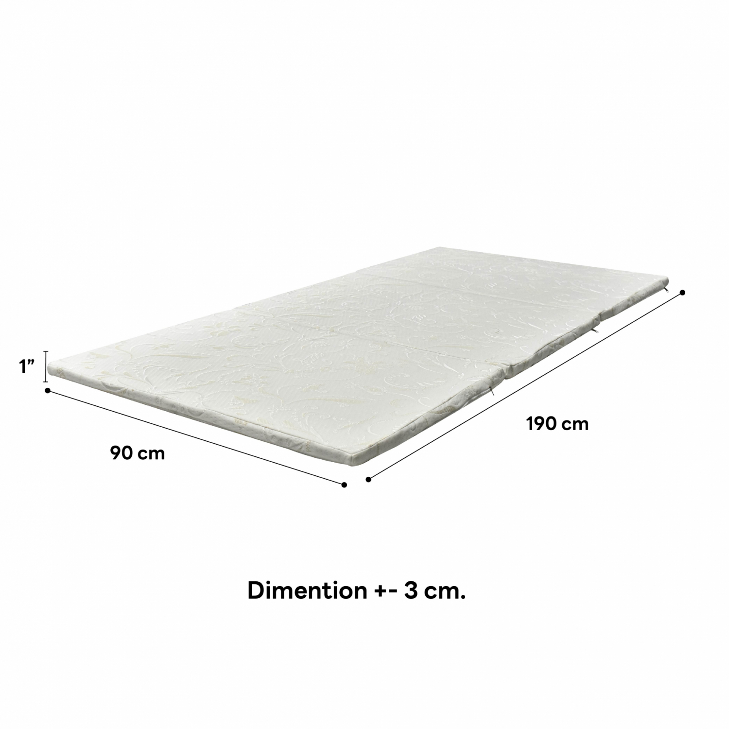 ปิกนิคยางพาราอัด 1 นิ้ว ขนาด 3 ฟุต