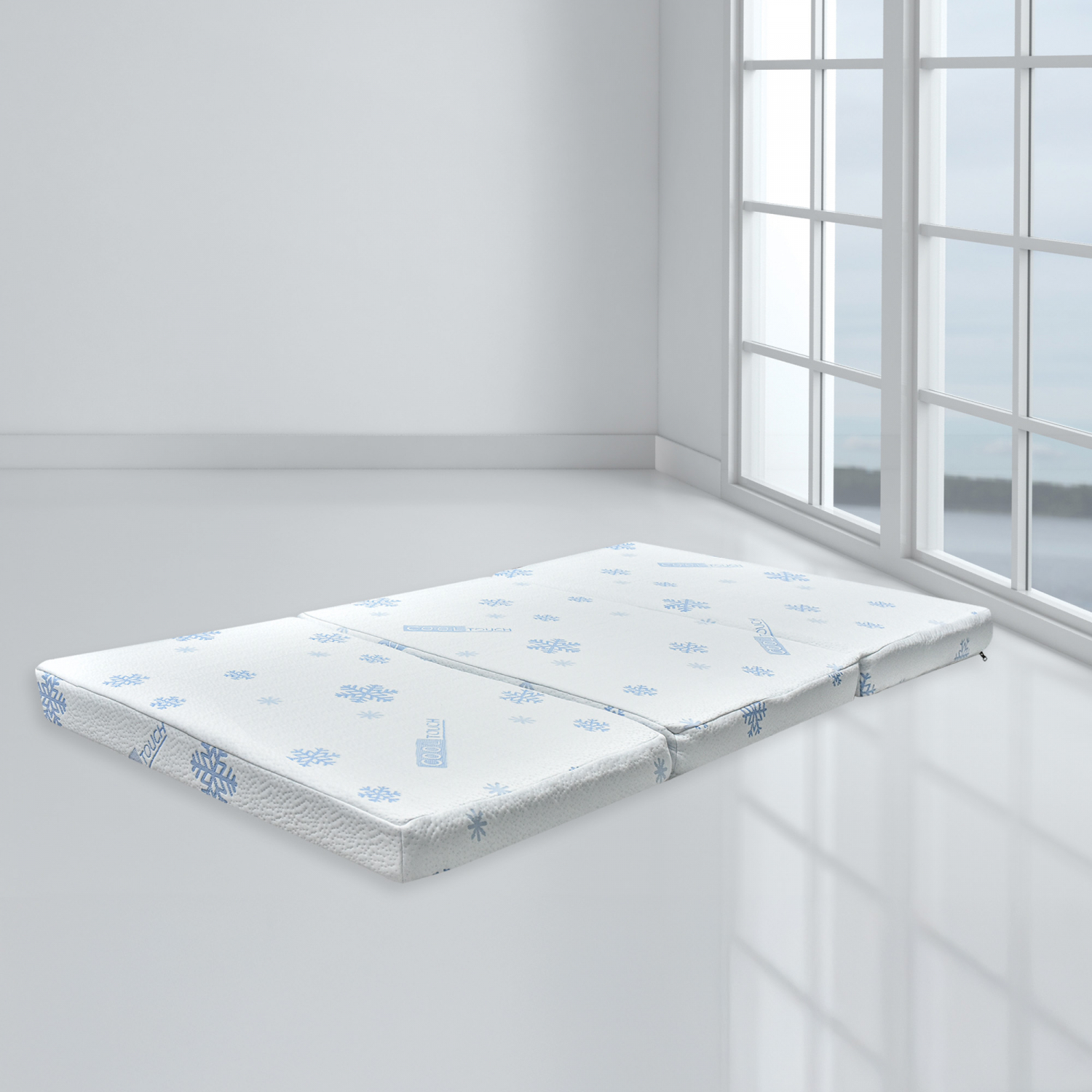 Truffle ปิกนิคใยสังเคราะห์ หุ้มผ้าเย็น ขนาด 3 ฟุต  หนา 2 นิ้ว