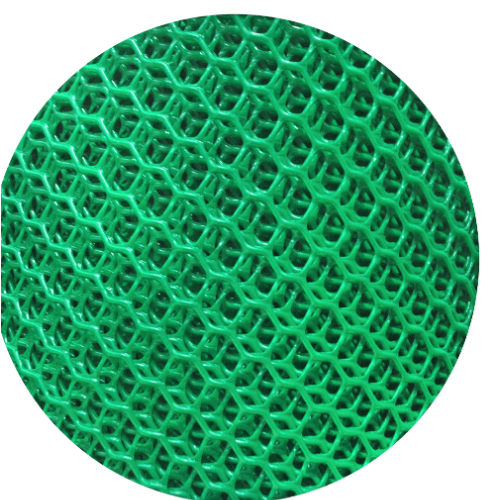 POLLO ตาข่ายพลาสติก หกเหลี่ยม 17MM 30x0.9M. รุ่นPQS-AY029-G สีเขียว