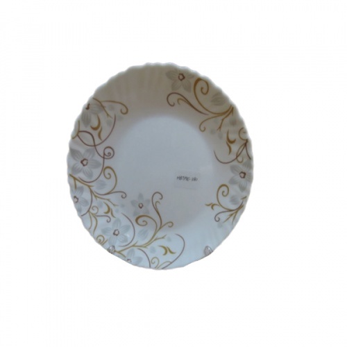 ចាន OPAL GLASS 8.5'' HBTP85-1080 21.6*21.6*2.25cm ពណ៌ស
