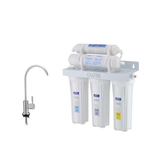 CLOSE เครื่องกรองน้ำดื่ม UF 5 ขั้นตอน RY-US-1 สีขาว
