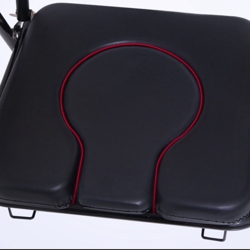 Verno เก้าอี้นั่งขับถ่าย รุ่น SF-6 BL ขนาด 33x36x78 ซม.สีดำ