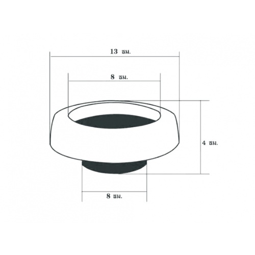 ปะเก็นยาง กันกลิ่น รุ่น 001 VERNO