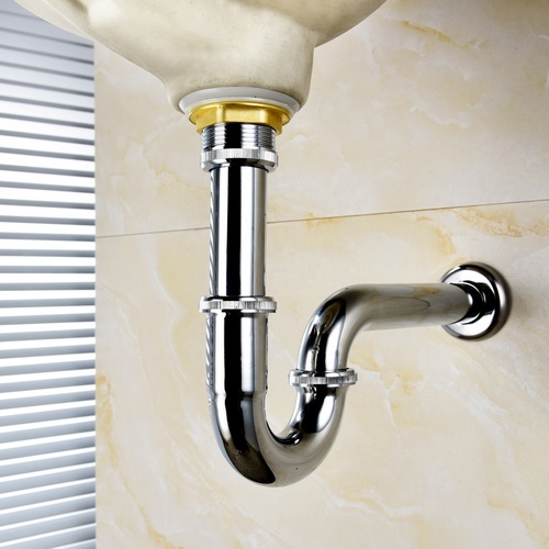 Verno ท่อน้ำทิ้ง P-trap สแตนเลส 304 รุ่น  XS-1901-14