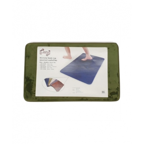 កំរាលជូតជើង Memory Foam ស៊េរី MFR-5080G 50x80cm. ពណ៌បៃតង