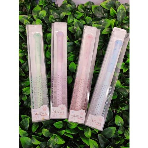 USUPSO แปรงหวีผมอุ้งเท้าแมว ขนาด 23x4.2x4.2 ซม.(#E9) 