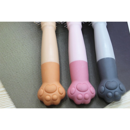 USUPSO แปรงหวีผมอุ้งเท้าแมว ขนาด 23x4.2x4.2 ซม.(#E9) 