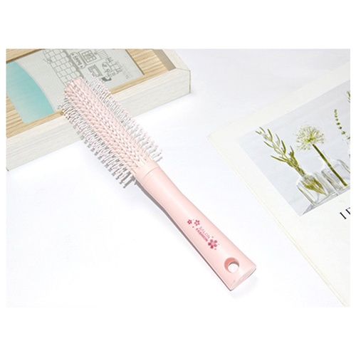 USUPSO หวีม้วน รุ่นดอกซากุระ (#BI9)