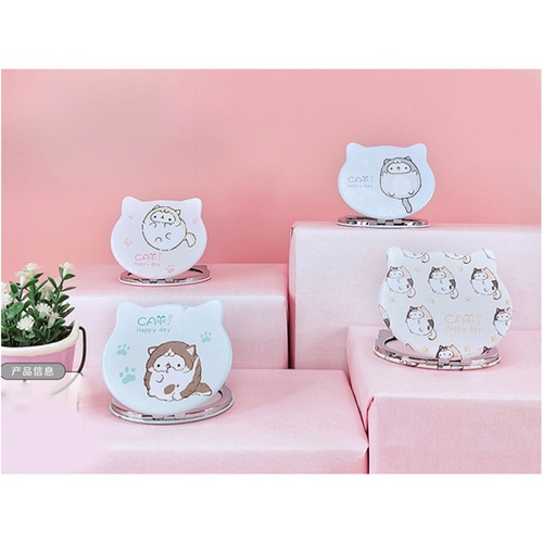 USUPSO กระจกแฟชั่นลายแมว(#BD9)