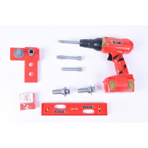 TOYS ชุดของเล่นอุปกรณ์สว่านเครื่องมือช่าง #6103A-1 (36x27x6.5ซม.)