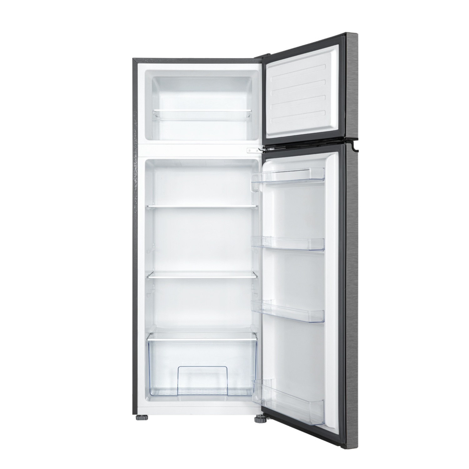 TCL ตู้เย็น 2ประตู 7.2 คิว F207TMG  สีเงิน