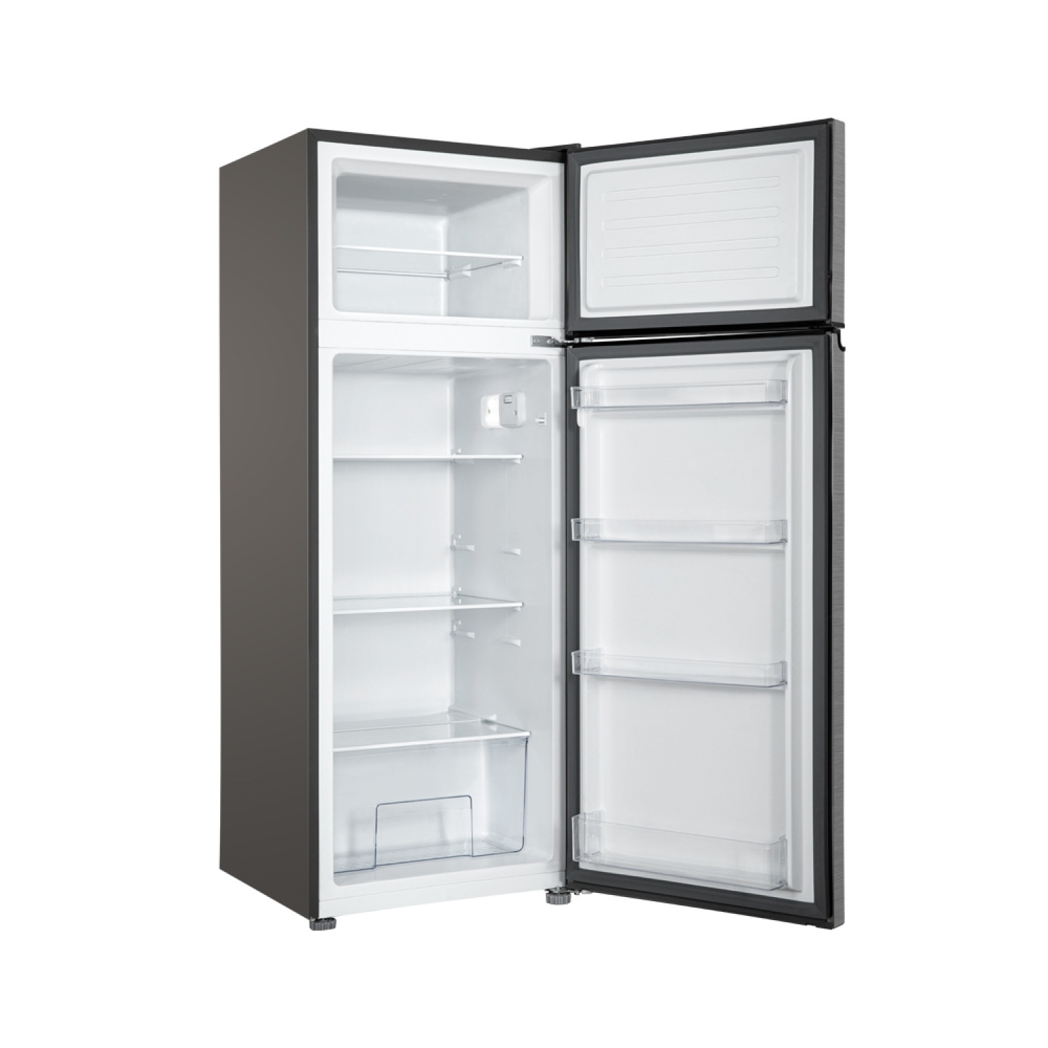 TCL ตู้เย็น 2ประตู 7.2 คิว F207TMG  สีเงิน