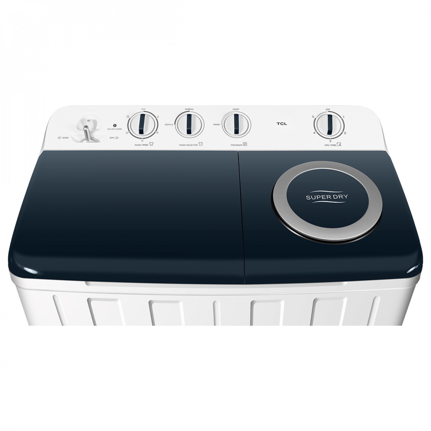 TCL เครื่องซักผ้า 2 ถัง ขนาด 10kg WT109FTTG