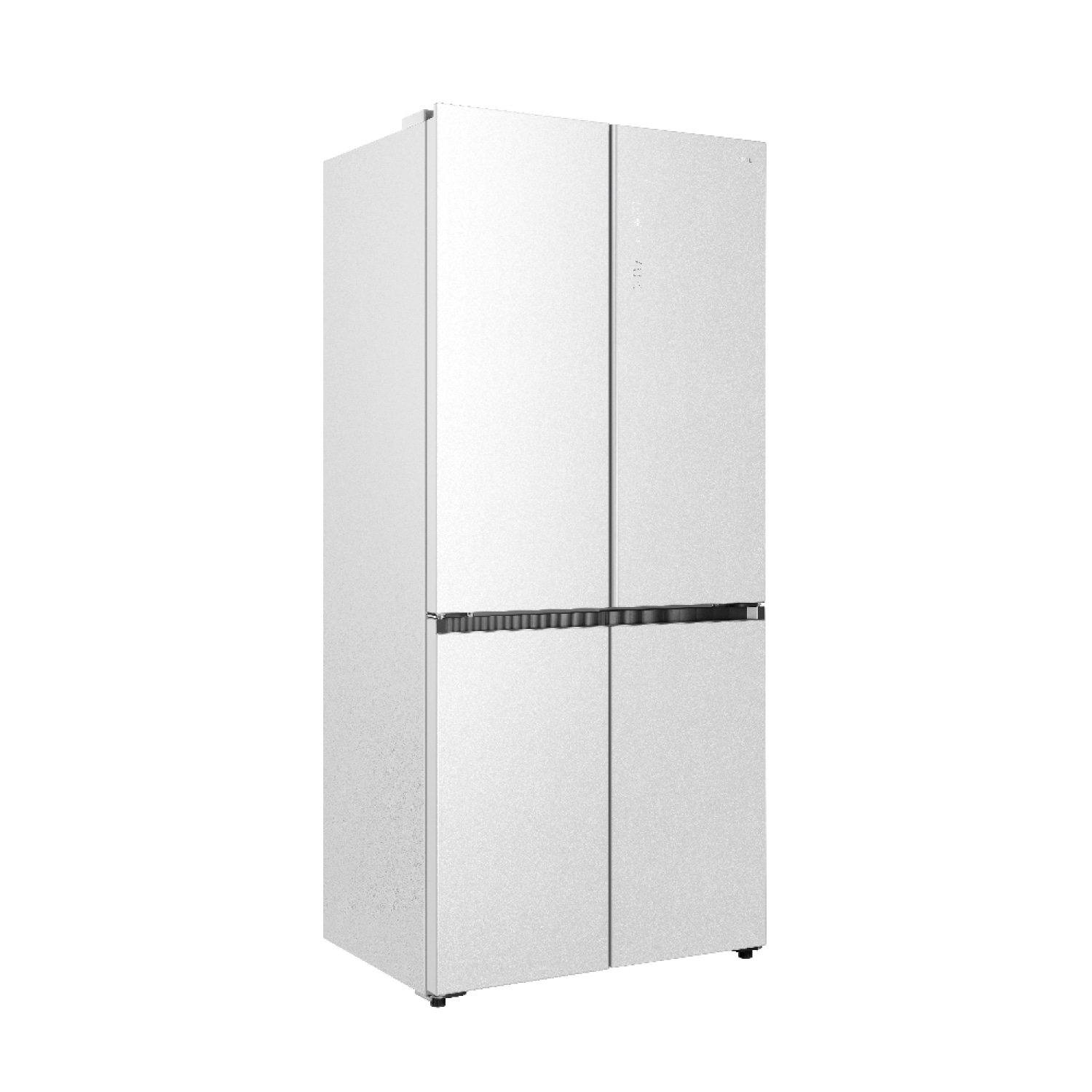 TCL ตู้เย็น 4 ประตู Free built-in 18.4 คิว RT52GCCDW  สี White Glass