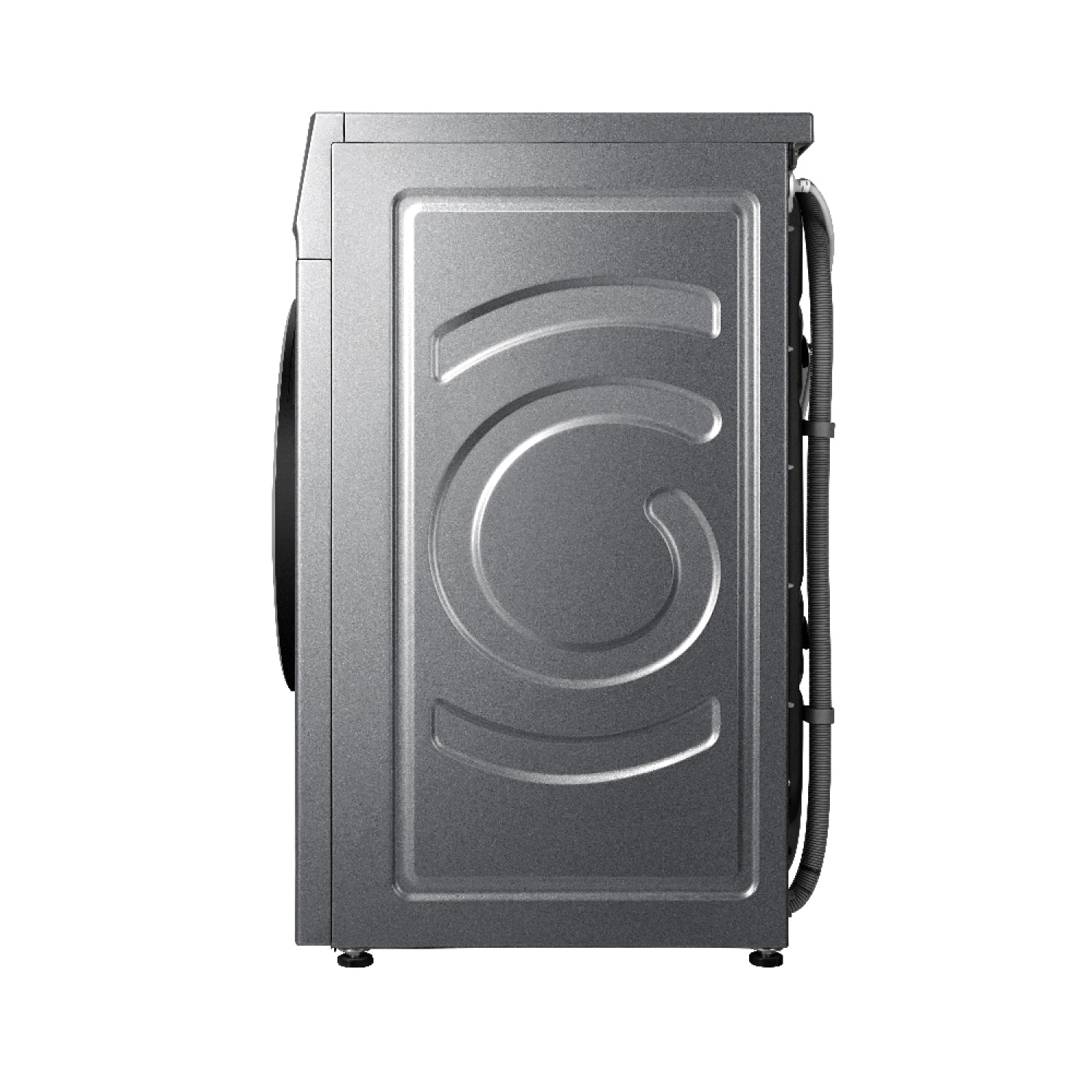 TCL  เครื่องซักผ้าฝาหน้าซัก-อบ 12/8 KG รุ่น WT12EPWDG สี Silver