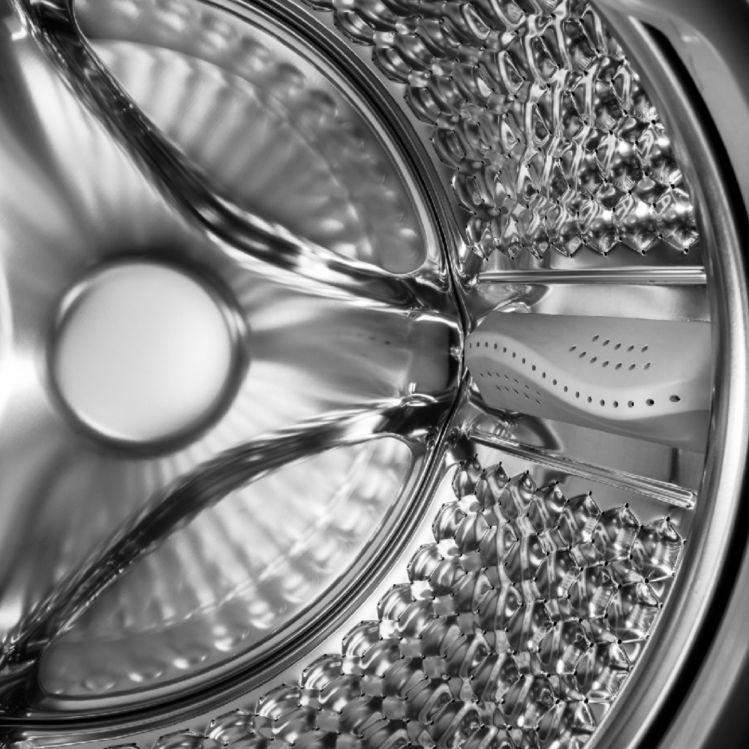 TCL  เครื่องซักอบผ้า ฝาหน้า ขนาด 12.8 KG รุ่น WT12EPWDG สี Silver