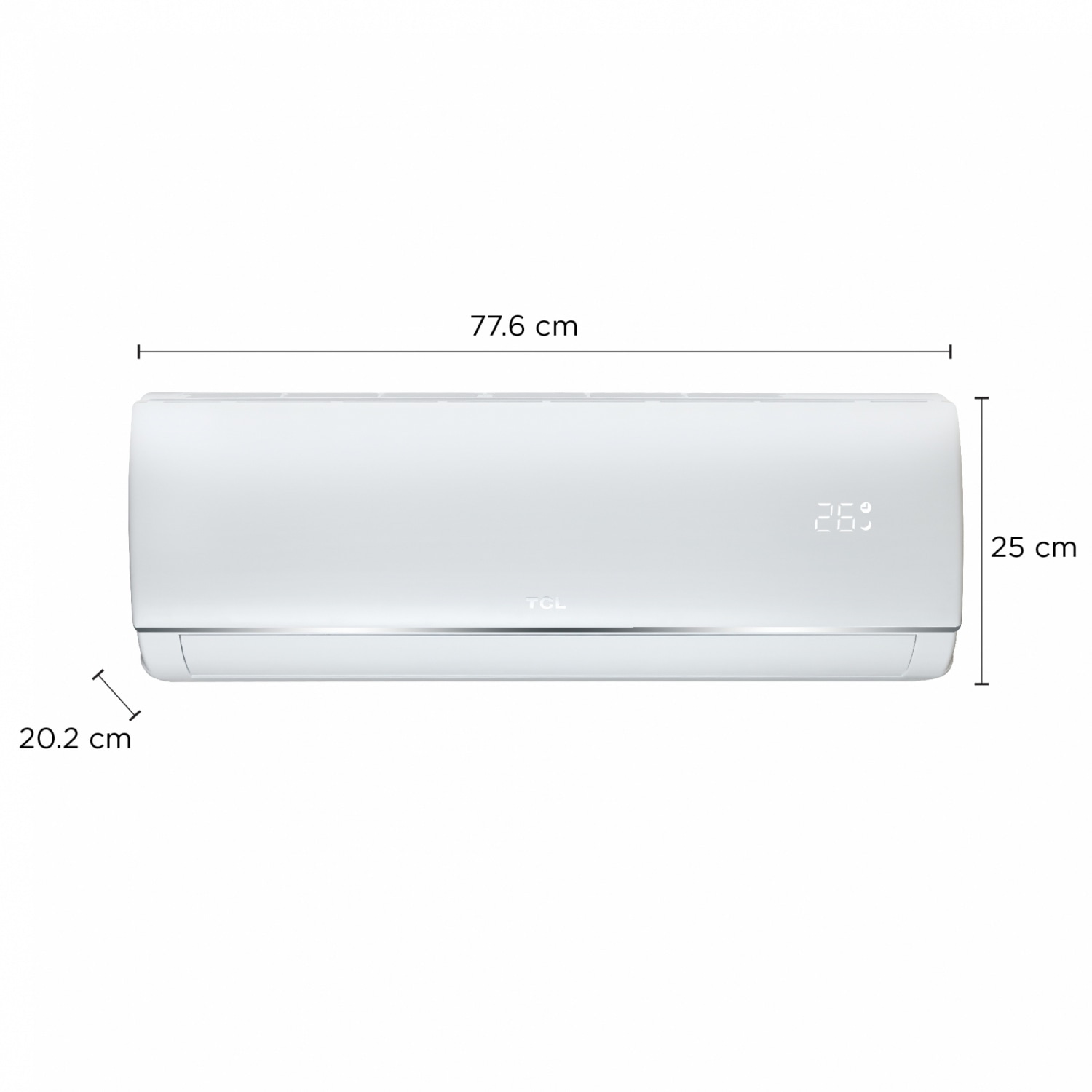 TCL เครื่องปรับอากาศ Smart Inverter 12510 BTU รุ่น T-MTX13 สีขาว