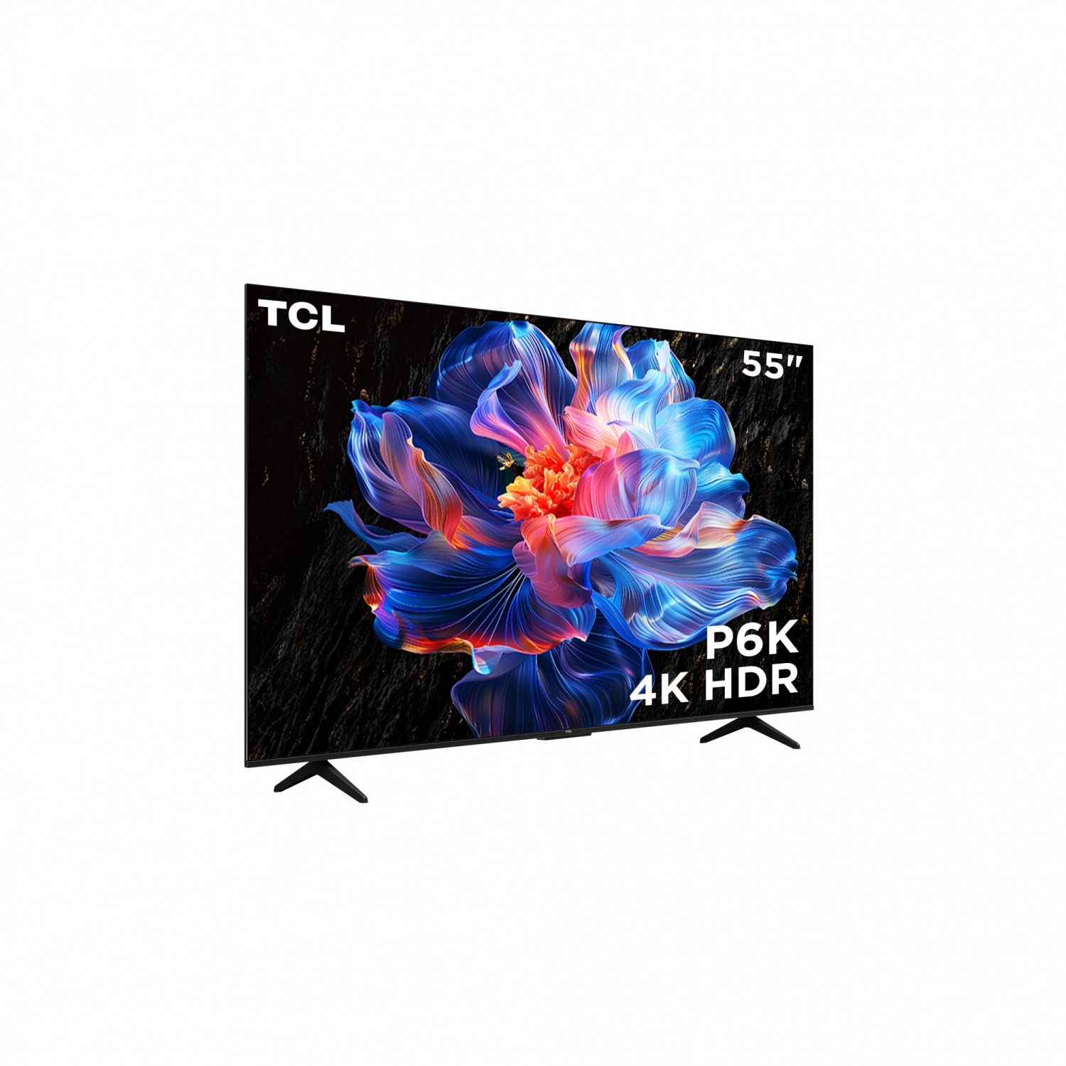 TCL โทรทัศน์ 4K LED TV ขนาด 55 นิ้ว รุ่น 55P6K สีดำ
