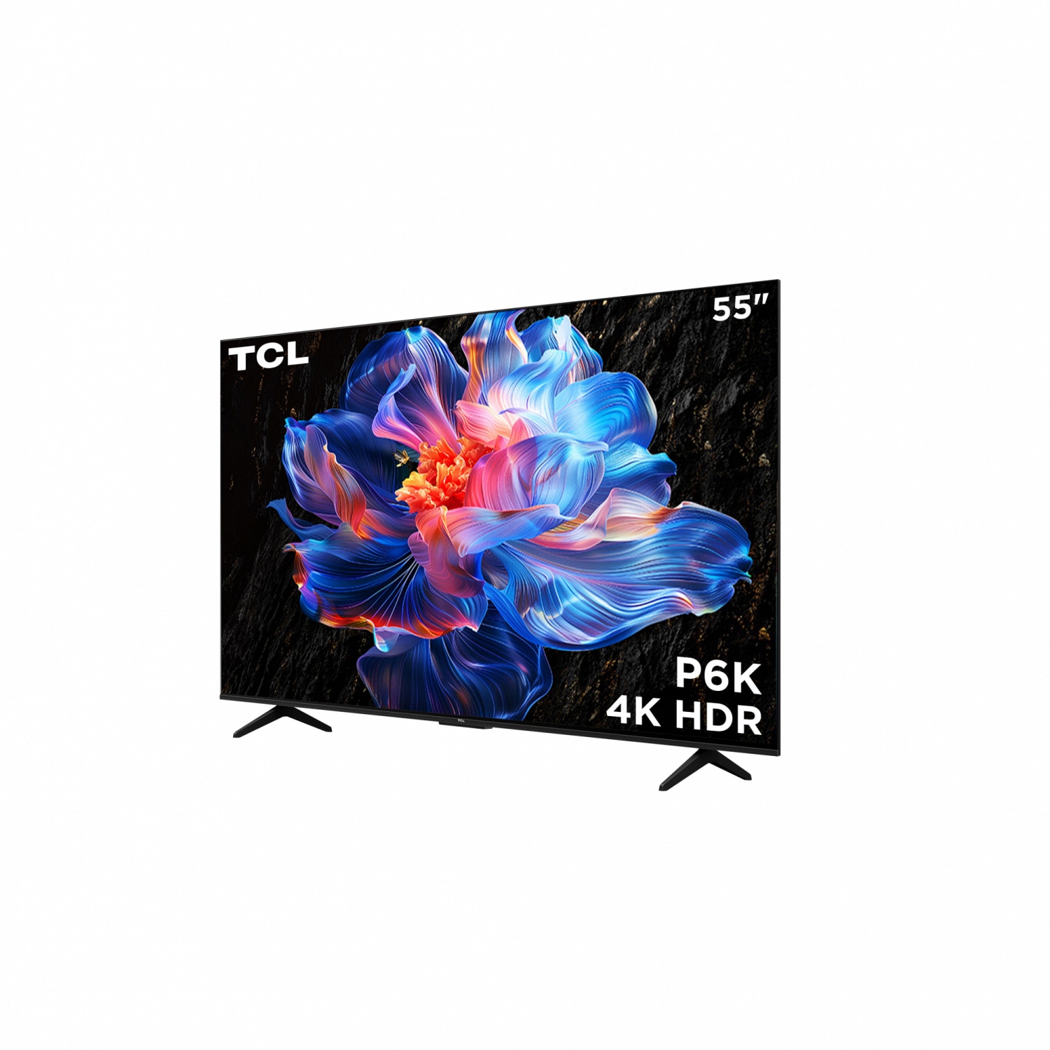 TCL โทรทัศน์ 4K LED TV ขนาด 55 นิ้ว รุ่น 55P6K สีดำ
