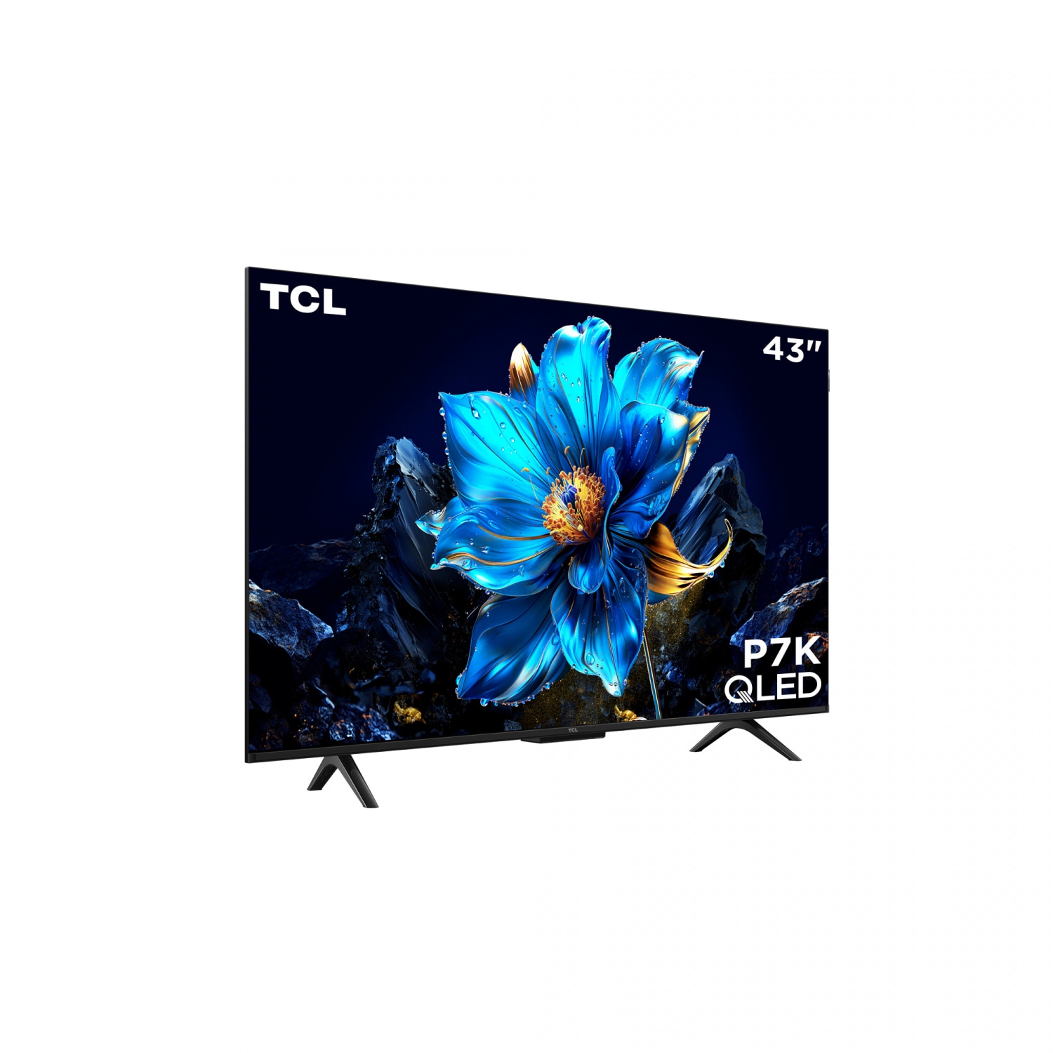 TCL โทรทัศน์ QLED TV ขนาด 43 นิ้ว รุ่น 43P7K สีดำ