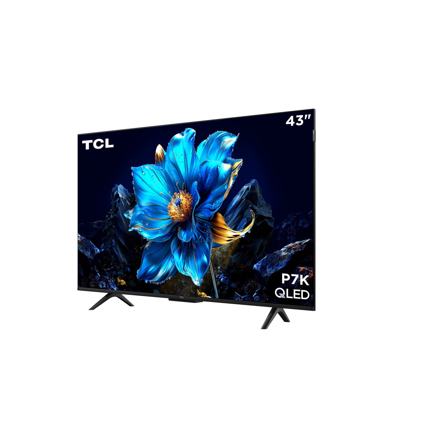 TCL โทรทัศน์ QLED TV ขนาด 43 นิ้ว รุ่น 43P7K สีดำ