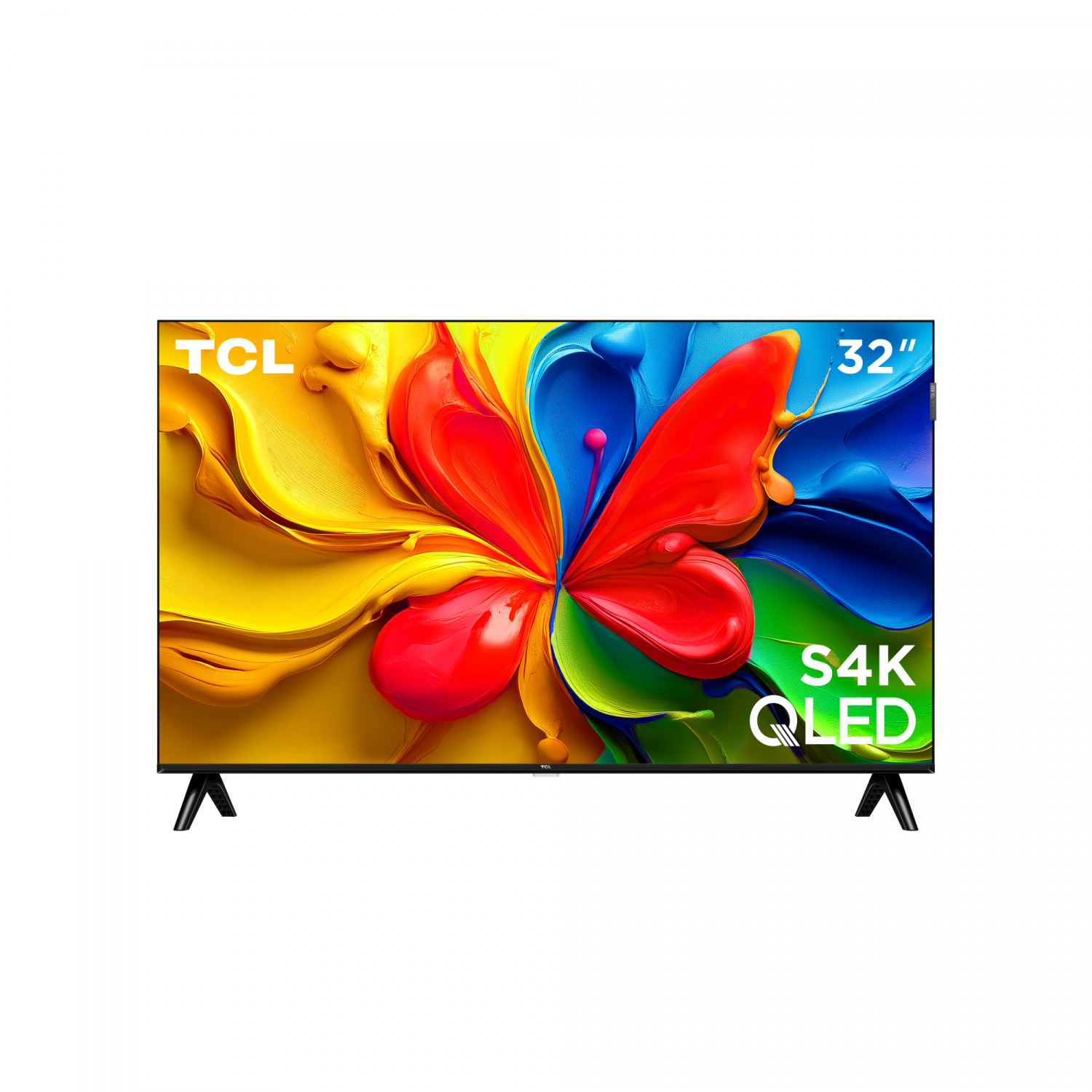 TCL โทรทัศน์ QLED TV ขนาด 32นิ้ว รุ่น 32S4K สีดำ