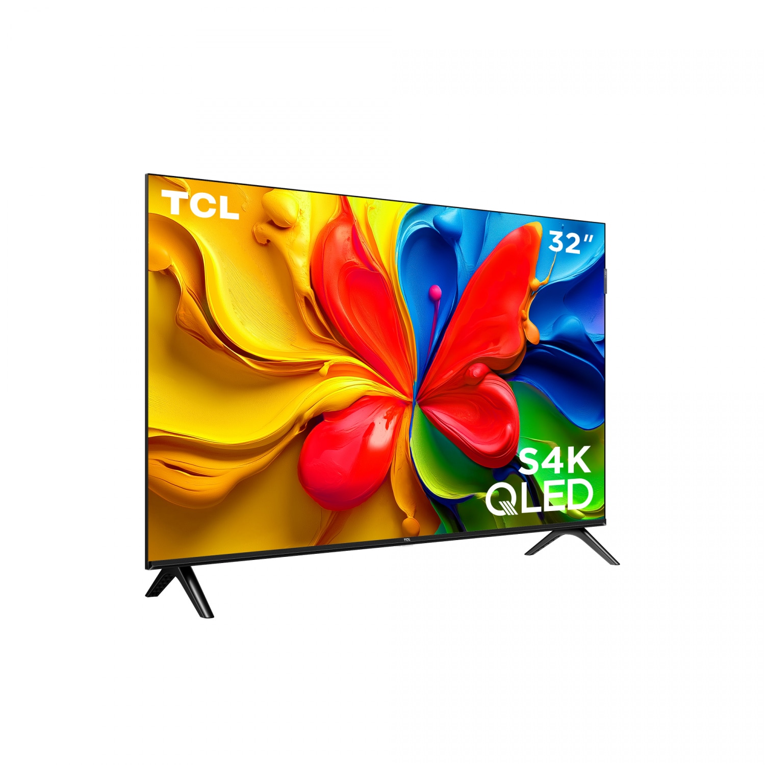 TCL โทรทัศน์ QLED TV ขนาด 32นิ้ว รุ่น 32S4K สีดำ