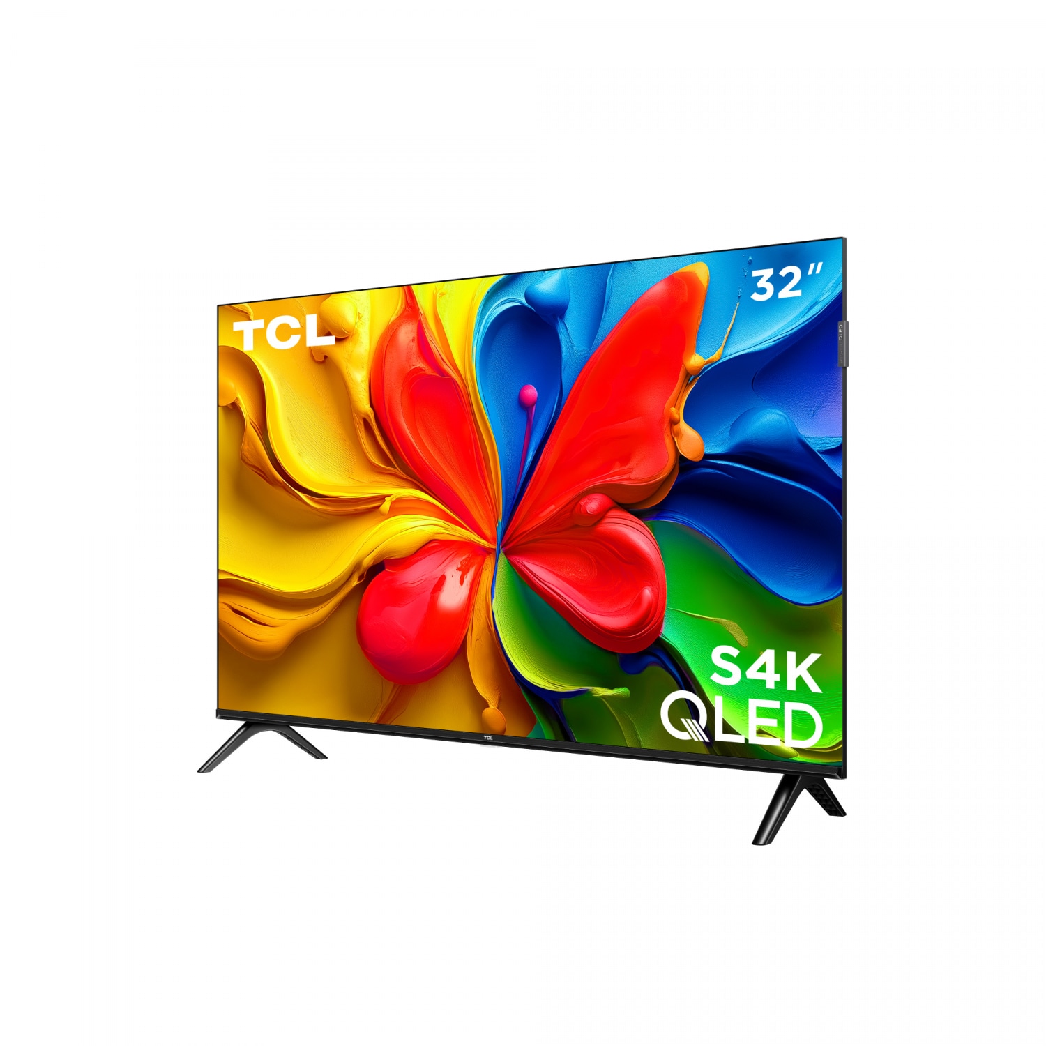 TCL โทรทัศน์ QLED TV ขนาด 32นิ้ว รุ่น 32S4K สีดำ