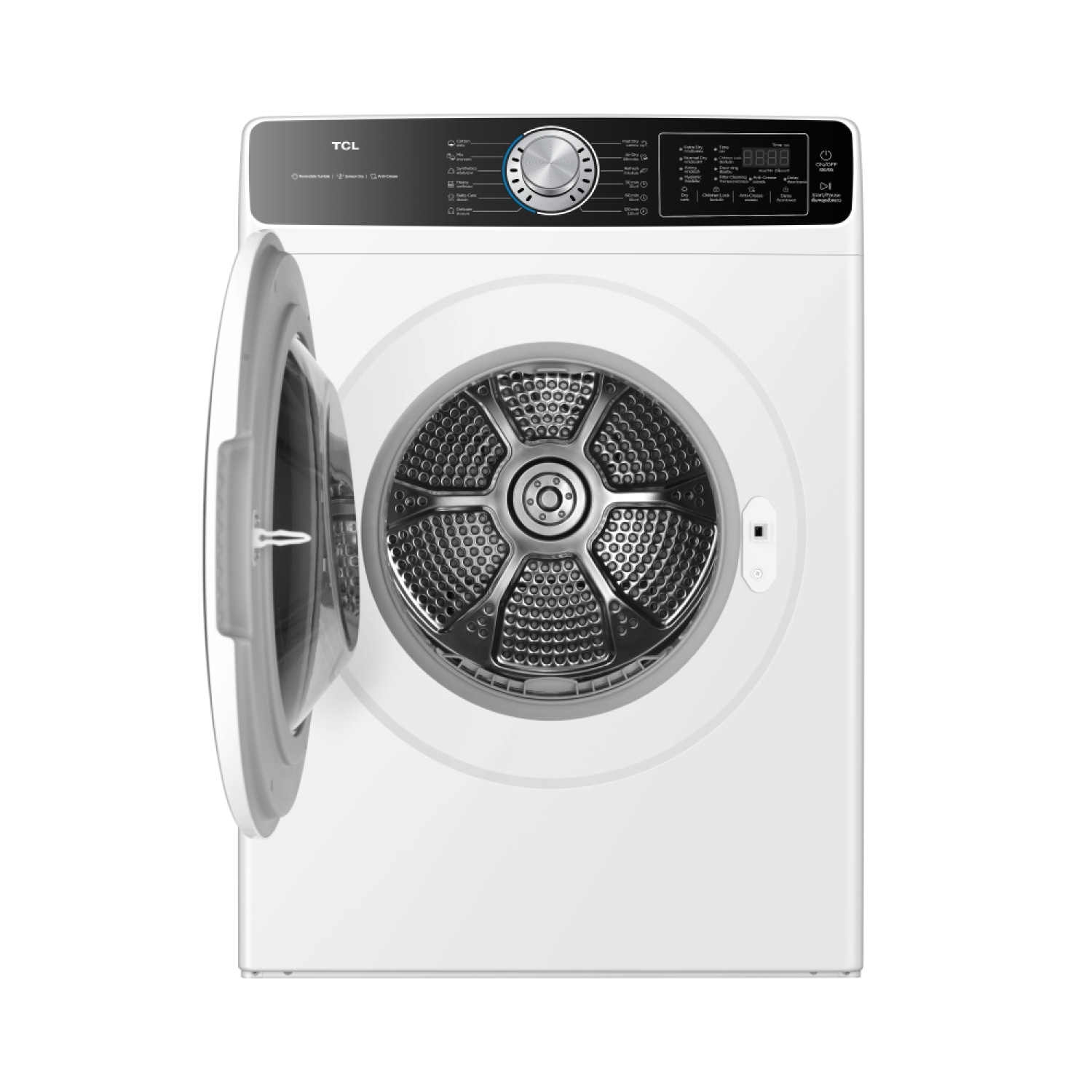 TCL  เครื่องอบผ้า ขนาด 11 KG รุ่น WT11KFDYW สีขาว