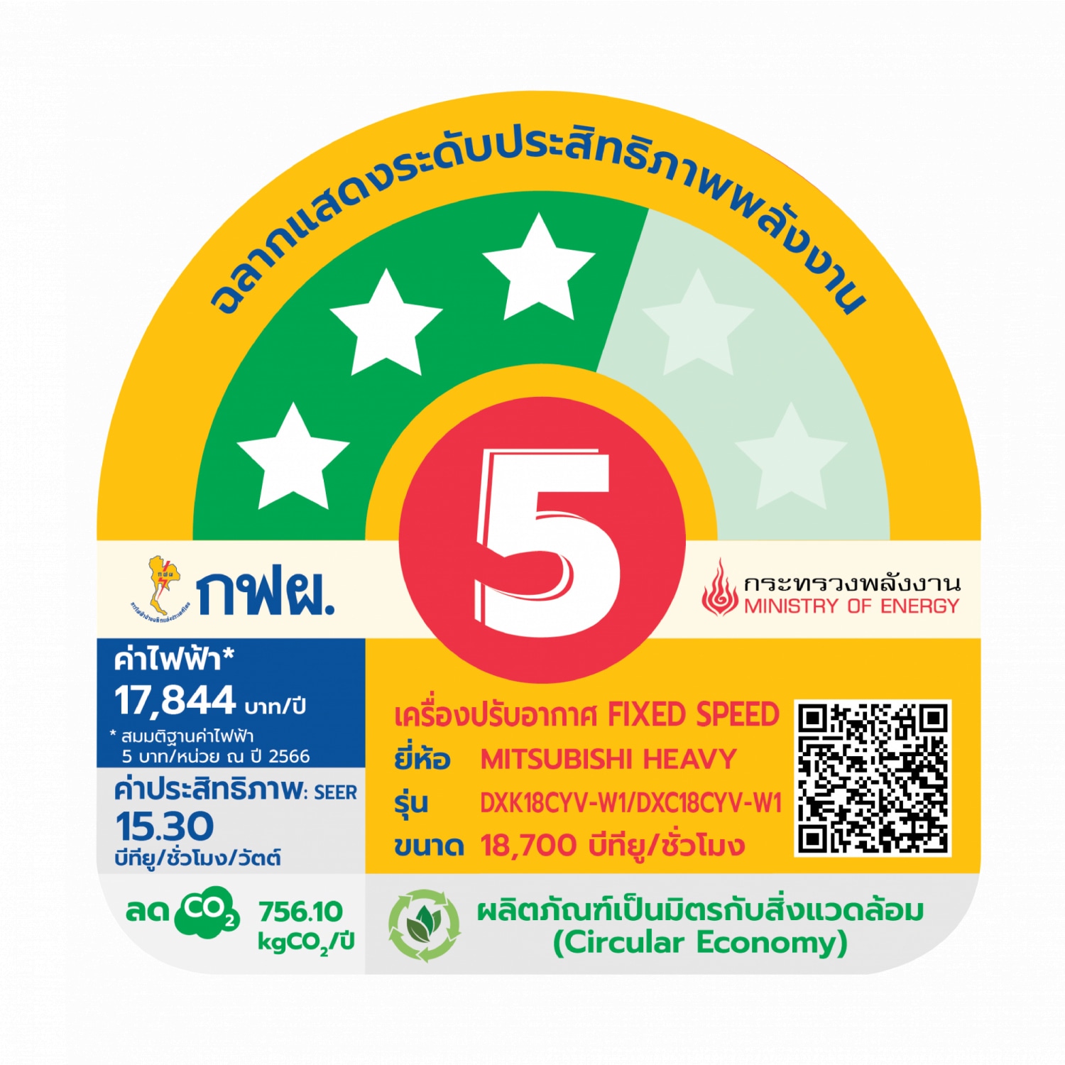 MITSUBISHI HEAVY DUTY เครื่องปรับอากาศ Standard Non-Inverter ขนาด 18700 BTU DXK18CYV-W1 คอยล์เย็น