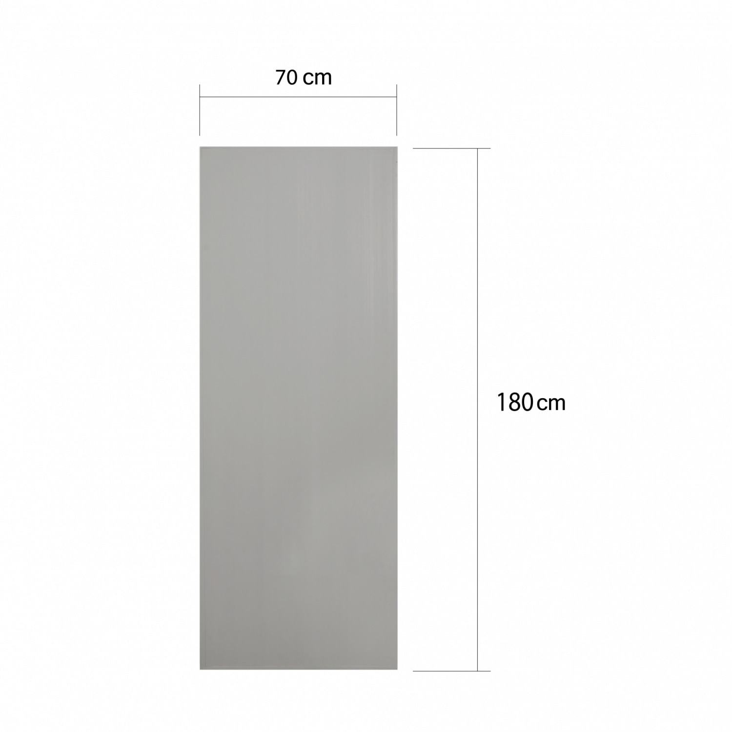 WELLINGTAN ประตูพีวีซีพร้อมวงกบบานทึบ รุ่น W3 70x180ซม.สีเทา(ไม่เจาะลูกบิด)