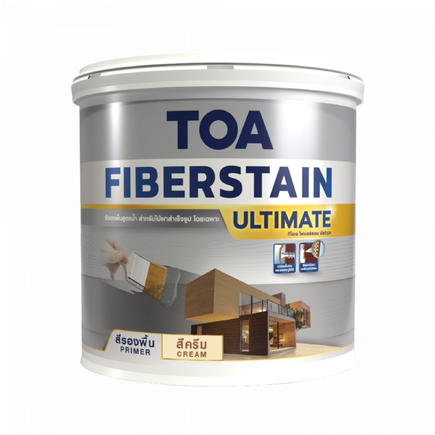 ทีโอเอ ไฟเบอร์สเตน อัลติเมท รองพื้นไม้ 1 กล สีครีม