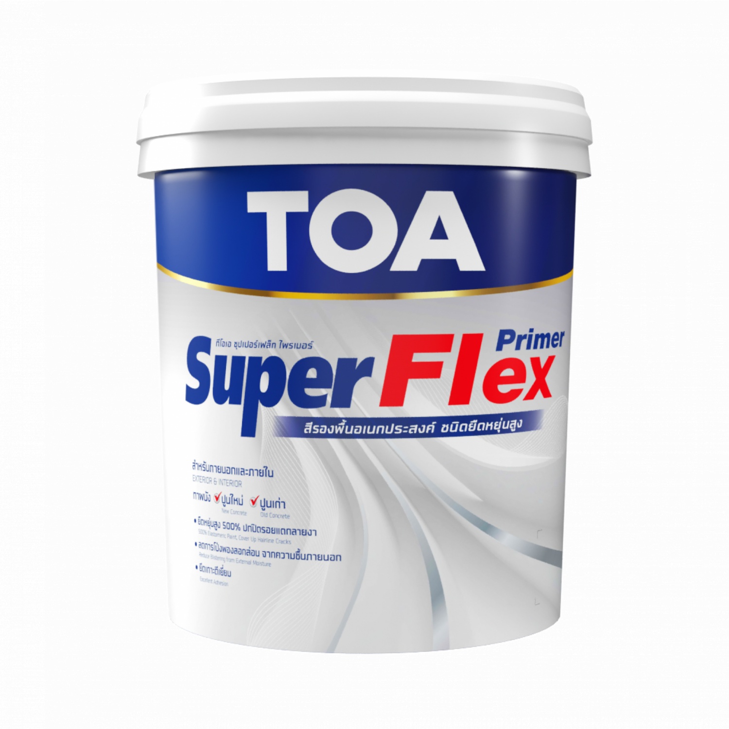 ทีโอเอ ซุปเปอร์เฟล็ก ไพรเมอร์ #1000 18 ลิตร 