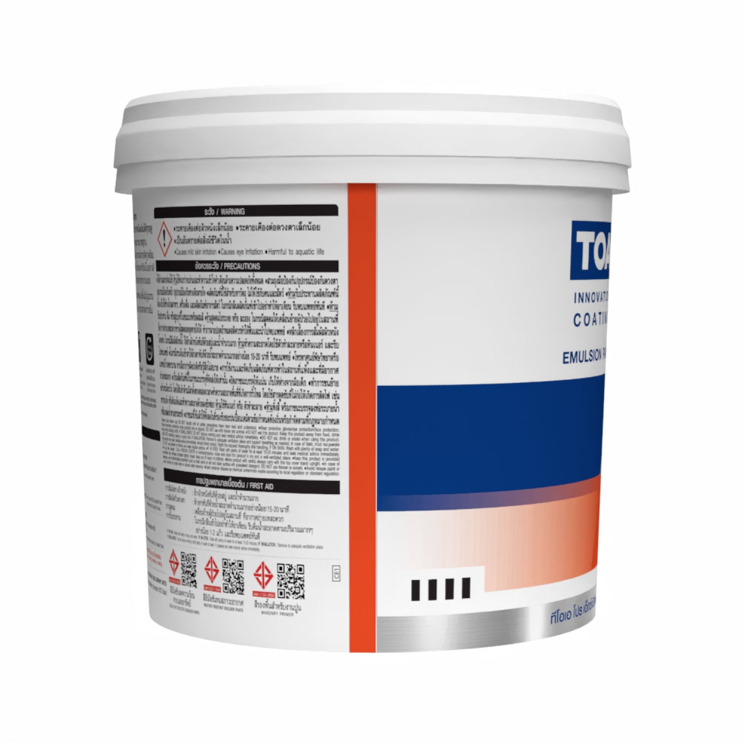 ทีโอเอ โปร เอ็กซ์เปิร์ต สีน้ำ กึ่งเงา ภายนอก เบส #000D 9 ลิตร 