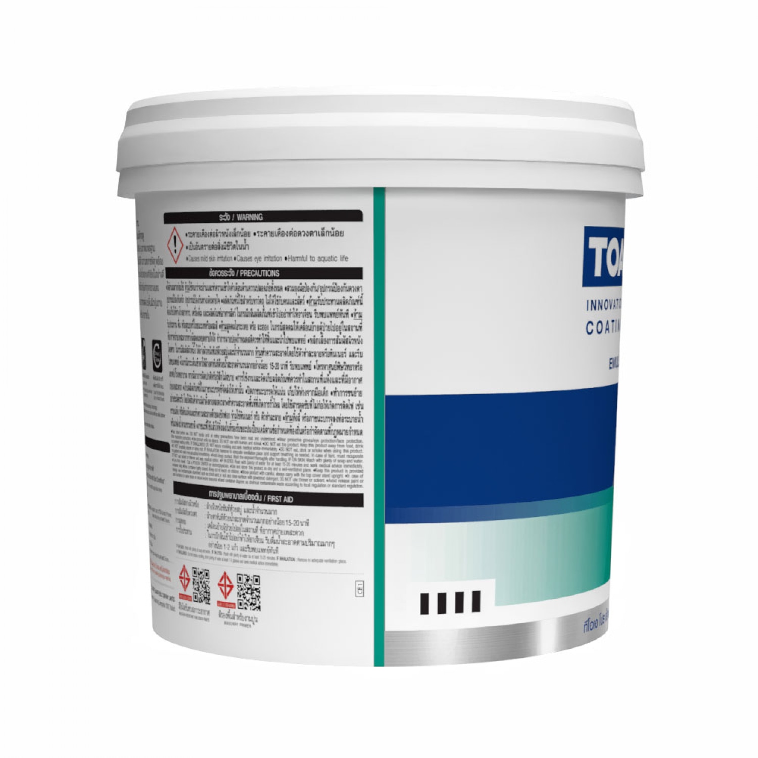ทีโอเอ โปร เอ็กซ์เปิร์ต สีน้ำ ด้าน ภายใน #PM100 9 ลิตร สีขาว