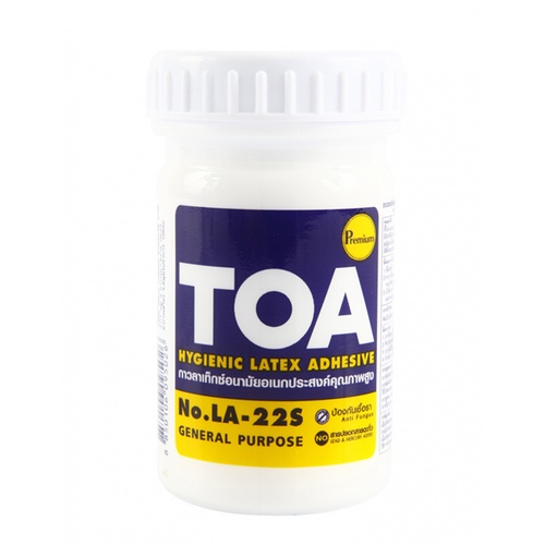 ทีโอเอ กาวลาเท็กซ์อเนกประสงค์ LA-22S ขนาด 8 ออนซ์ สีขาว