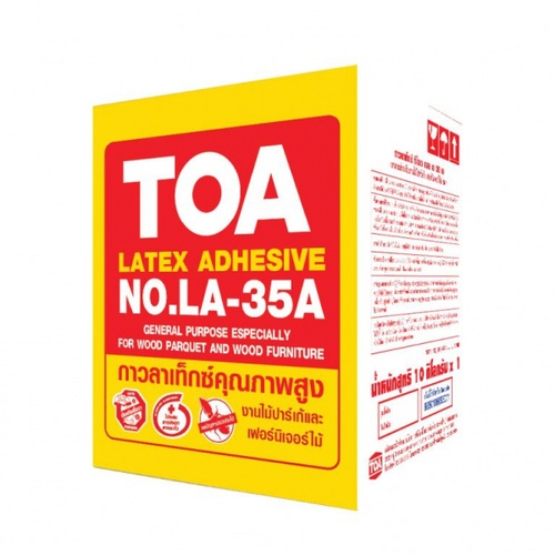 ทีโอเอ กาวลาเท็กซ์ปาร์เก้ #35-A 10 กก สีขาว