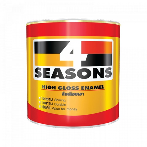 โฟร์ซีซันส์ สีเคลือบเงา เบส #000A 1 กล