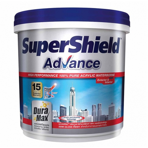 ซุปเปอร์ชิลด์ แอดวานซ์ สีน้ำกึ่งเงา ภายนอก เบส #000D 1 กล