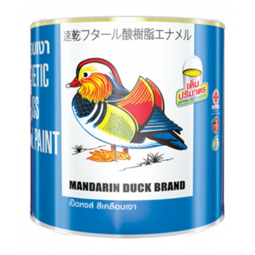 เป็ดหงส์ สีเคลือบเงา #M977 1 กล สีน้ำเงินเข้มไนท์บลู