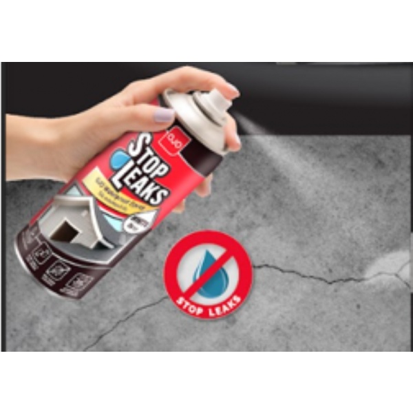 OJO สเปรย์หยุดรั่วซึม 300 มล. สีเทา