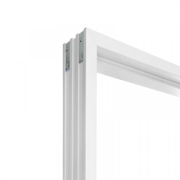 ECO-DOOR  วงกบ uPVC  รุ่น UR-100  ขนาด 80x200 ซม. สีขาว